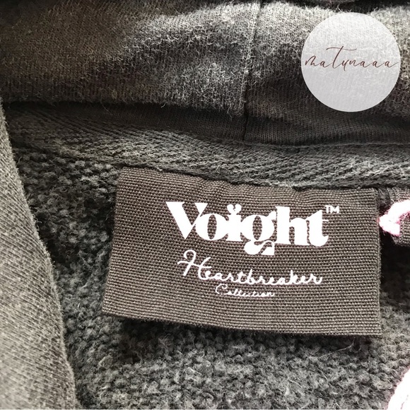 Voight by Valentina Heartbreaker Hoodie in Black - Picture 3 of 4